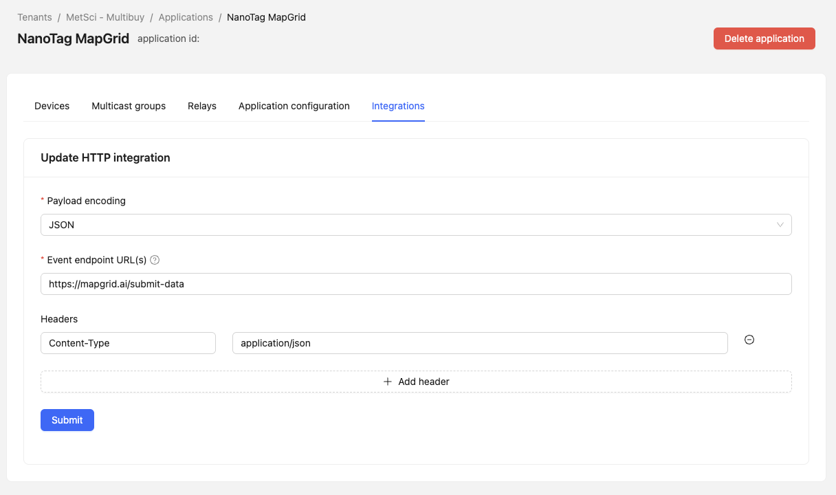 MeteoScientific Console Application Integration