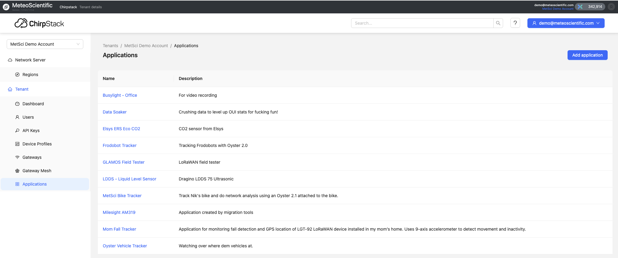 Adding a pre-loaded Device Profile Template in the Chirpstack MeteoScientific LNS